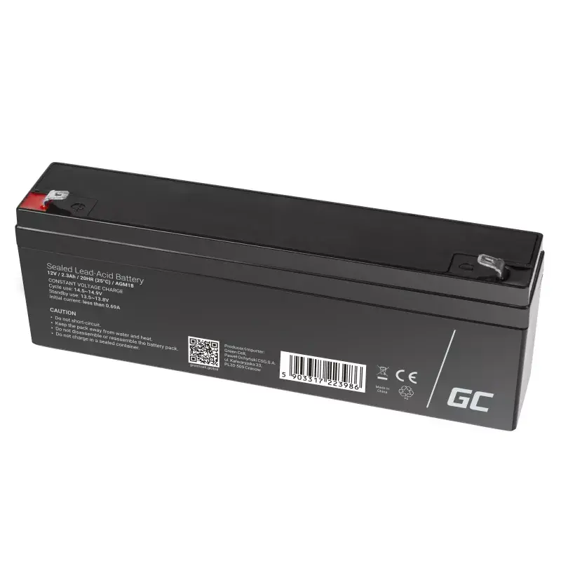 UPS baterija Green Cell AGM18 12V 2,3Ah