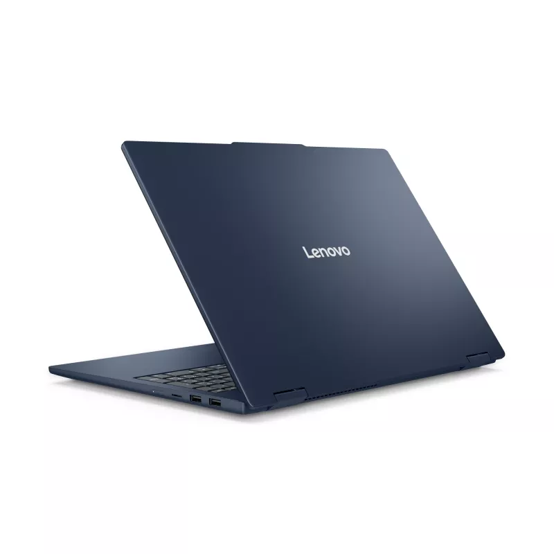 Lenovo IdeaPad 5 2-in-1 16IAL10 hibridinis nešiojamas kompiuteris, Intel Core Ultra 7 255U, 40,6 cm (16 colių) jutiklinis ekranas WUXGA, 32 GB LPDDR5x-SDRAM, 1 TB SSD, Wi-Fi 6, Windows 11 Home, mėlyna