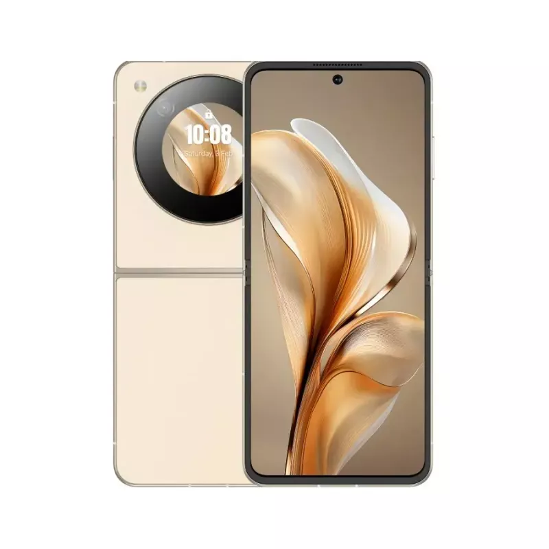 Išmanusis telefonas NUBIA Flip komplektas su dėklu, ausinėmis ir aušintuvu (Juoda)