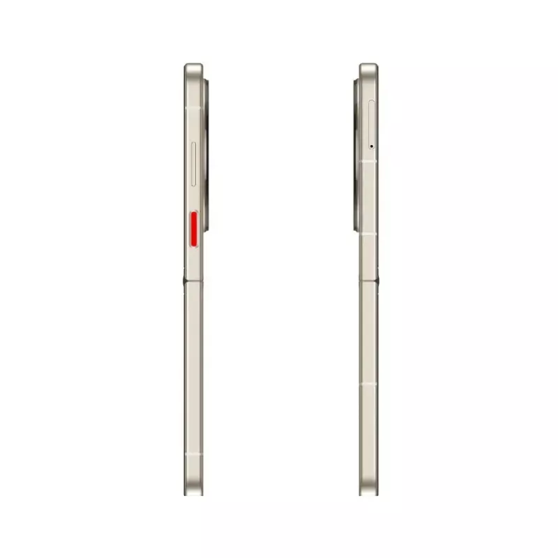 Išmanusis telefonas NUBIA Flip komplektas su dėklu, ausinėmis ir aušintuvu (Juoda)