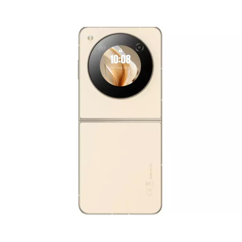 Išmanusis telefonas NUBIA Flip komplektas su dėklu, ausinėmis ir aušintuvu (Juoda)