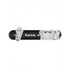 Žaidimų kėdė Huzaro FORCE 4.7 RGB White – audeklinis kibirinis sėdėjimas, max 140 kg