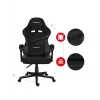 Gaming kėdė Huzaro FORCE 4.4 CARBON – medžiaginis kaušinis krėslas
