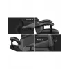 Gaming kėdė Huzaro FORCE 4.4 kaušinė sėdynė Juoda Pilka — tinklinis audinys, max 130 kg, reguliuojamas aukštis 45–55 cm, 5 ratukai