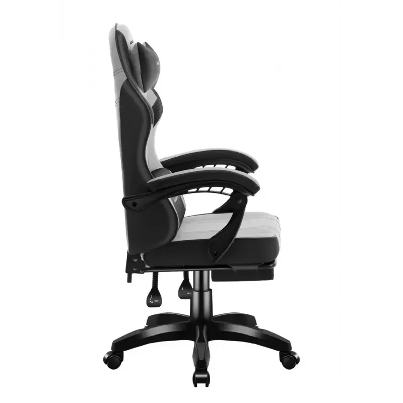 Žaidimų kėdė Huzaro Force 3.7 Pilka – ergonomiška žaidimų kėdė