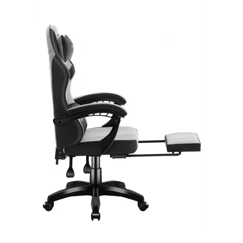 Žaidimų kėdė Huzaro Force 3.7 Pilka – ergonomiška žaidimų kėdė