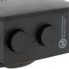 Elektrinis ventiliatorinis šildytuvas Adler AD 7725B, 2000 W, 2 šildymo lygiai, termostatas, juodas