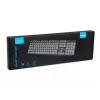 Pilno dydžio laidinė USB klaviatūra IBOX Eris IKC2010G – 105 klavišų, pilka/juoda, atspari vandeniui, 1,8 m laidas