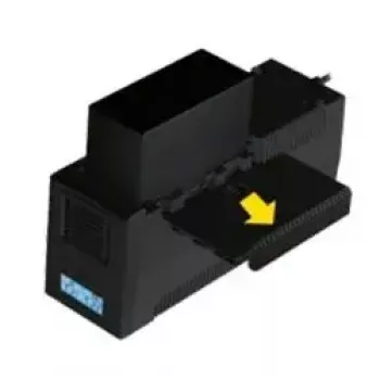 UPS ORVALDI ID1K5CH 1,5 kVA (900 W) Line-Interactive, 24 V baterija, LCD, USB, kompaktiškas juodas