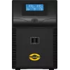 UPS ORVALDI ID1K5CH 1,5 kVA (900 W) Line-Interactive, 24 V baterija, LCD, USB, kompaktiškas juodas