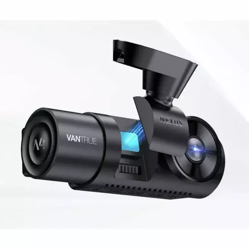 Automobilinis vaizdo registratorius VANTRUE N4 PRO 3 kanalai, pagrindinė kamera 3840×2160, 165° priekis, 160° salonas, GPS, Wi‑Fi, IPS ekranas, MicroSD iki 512GB