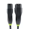 Elektromobilio įkrovimo kabelis Green Cell EVKABGC04 — Type 1 į Type 2, 7 m, 11 kW, 16 A, juodas