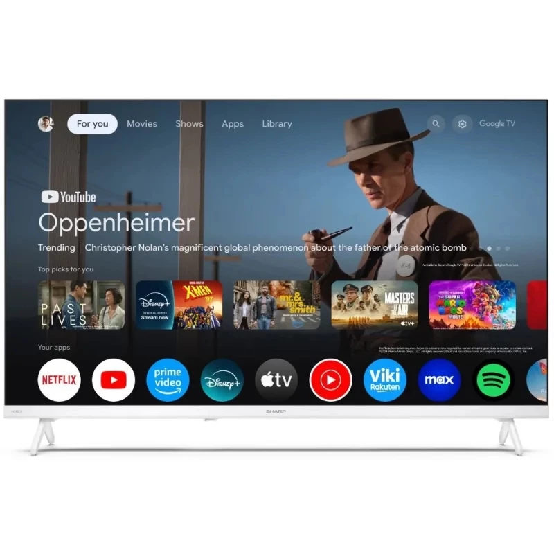 Sharp LC-32HF2265EW 81,3 cm (32 colių) HD išmanusis televizorius Wi-Fi Baltas