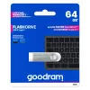 Goodram USB UNO3-0640S0R11 atmintukas 64 GB USB Type-A 3.2 Gen 1 sidabrinis