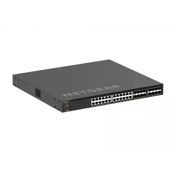 NETGEAR M4350-24X8F8V valdomas L3 10G Ethernet (100/1000/10000) jungiklis su PoE 1U juodas