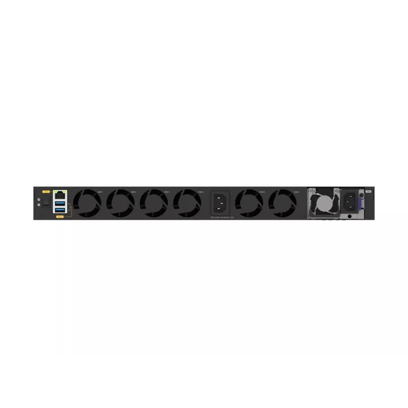 NETGEAR M4350-24X8F8V valdomas L3 10G Ethernet (100/1000/10000) jungiklis su PoE 1U juodas