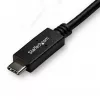 StarTech.com 10ft (3m) USB C į DVI laidas - 1080p (Single Link) USB Type-C (DP Alt Mode HBR2) į DVI-D skaitmeninį vaizdo adapterį - veikia su Thunderbolt 3 - nešiojamam kompiuteriui prie DVI monitoriaus