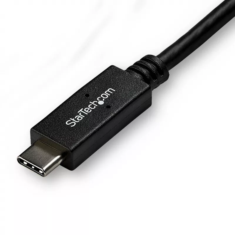 StarTech.com 10ft (3m) USB C į DVI laidas - 1080p (Single Link) USB Type-C (DP Alt Mode HBR2) į DVI-D skaitmeninį vaizdo adapterį - veikia su Thunderbolt 3 - nešiojamam kompiuteriui prie DVI monitoriaus