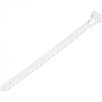 StarTech.com daugkartinio naudojimo kabelių raiščiai, 6 coliai (15 cm), 100 vnt., balti