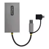 StarTech.com USB į du HDMI adapteris, USB A/C į 2x HDMI ekranus (1x 4K30Hz, 1x 1080p), integruotas USB-A į C adapteris, 11 cm laidas, USB 3.0 į HDMI, Windows ir macOS