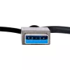 StarTech.com USB į du HDMI adapteris, USB A/C į 2x HDMI ekranus (1x 4K30Hz, 1x 1080p), integruotas USB-A į C adapteris, 11 cm laidas, USB 3.0 į HDMI, Windows ir macOS