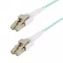 StarTech.com 5 m LC į LC (UPC) OM4 perjungiamas šviesolaidinis kabelis 50/125 µm, 100G, įrankių nereikalaujantis poliškumo keitimas, maži įterpimo nuostoliai – LSZH šviesolaidinis trumpiklis