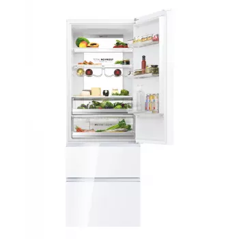 Haier 3D 70 Serie 7 HTW7720DNGW Laisvai pastatomas šaldytuvas 483 L Baltas