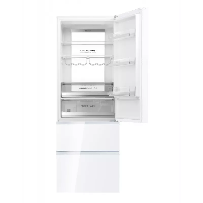 Haier 3D 70 Serie 7 HTW7720DNGW Laisvai pastatomas šaldytuvas 483 L Baltas
