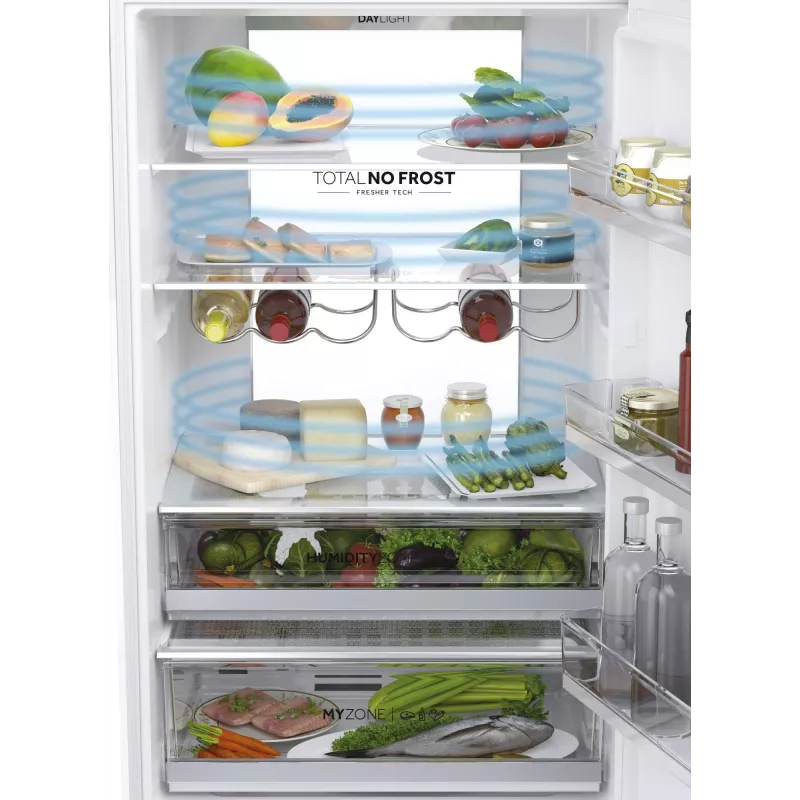 Haier 3D 70 Serie 7 HTW7720DNGW Laisvai pastatomas šaldytuvas 483 L Baltas
