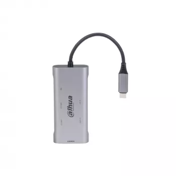 Dahua Technology 7 in 1 USB 3.1 Type-C į USB 3.0 + HDMI + SD/TF + PD dokų stotelė