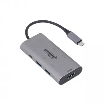 Dahua Technology 7 in 1 USB 3.1 Type-C į USB 3.0 + HDMI + SD/TF + PD dokų stotelė