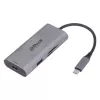 Dahua Technology 7 in 1 USB 3.1 Type-C į USB 3.0 + HDMI + SD/TF + PD dokų stotelė