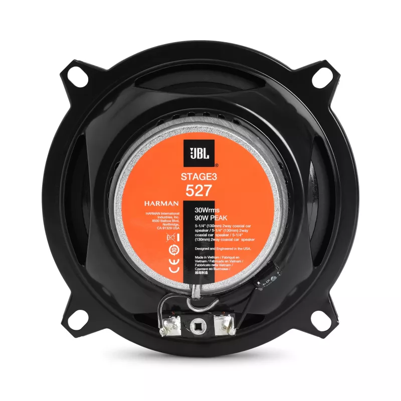 JBL Stage3 527 automobilio garsiakalbis Apvalus 2 krypčių 200 W 2 vnt