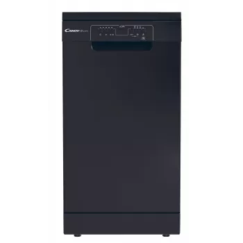 Candy Brava CDPH 2L1047B Laisvai pastatoma indaplovė, 10 komplektų, juoda