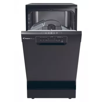 Candy Brava CDPH 2L1047B Laisvai pastatoma indaplovė, 10 komplektų, juoda