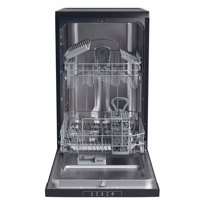 Candy Brava CDPH 2L1047B Laisvai pastatoma indaplovė, 10 komplektų, juoda