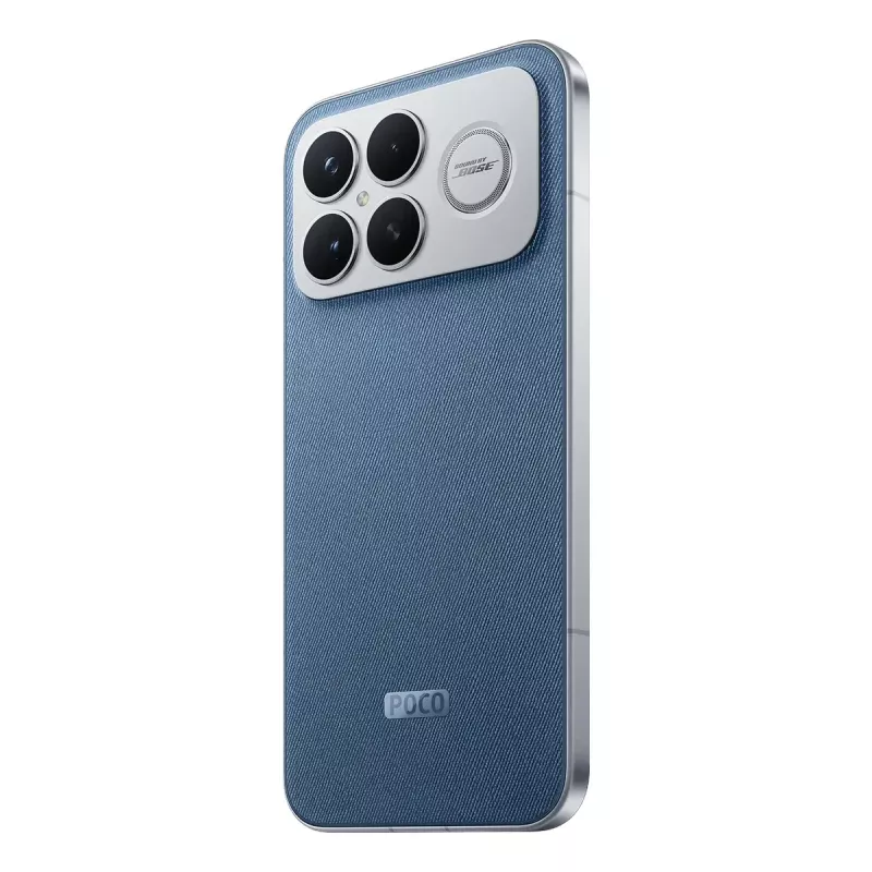 Išmanusis telefonas POCO F8 Ultra – Snapdragon 8 Elite Gen 5, 12 GB RAM, 256 GB, 6,9 colio 2608×1200, Dual SIM, 5G, 50 MP triguba kamera, 6500 mAh, Mėlyna