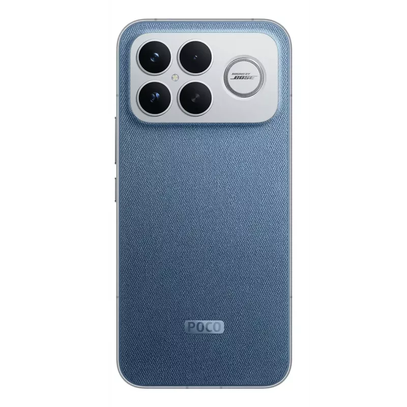 Išmanusis telefonas POCO F8 Ultra – Snapdragon 8 Elite Gen 5, 12 GB RAM, 256 GB, 6,9 colio 2608×1200, Dual SIM, 5G, 50 MP triguba kamera, 6500 mAh, Mėlyna