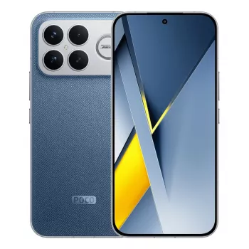 Išmanusis telefonas POCO F8 Ultra – Snapdragon 8 Elite Gen 5, 12 GB RAM, 256 GB, 6,9 colio 2608×1200, Dual SIM, 5G, 50 MP triguba kamera, 6500 mAh, Mėlyna