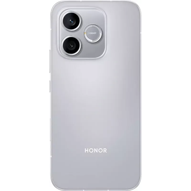 Išmanusis telefonas Honor 600 Lite 5G Dual SIM, MediaTek Dimensity 7100 Elite, 8 GB RAM, 256 GB, 108 MP, Android 16.0, 6520 mAh, Pilka