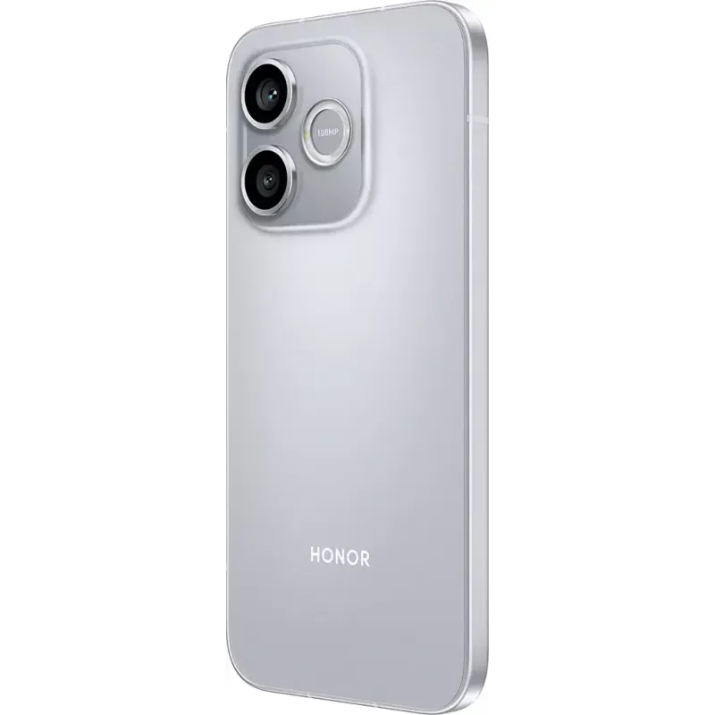 Išmanusis telefonas Honor 600 Lite 5G Dual SIM, MediaTek Dimensity 7100 Elite, 8 GB RAM, 256 GB, 108 MP, Android 16.0, 6520 mAh, Pilka