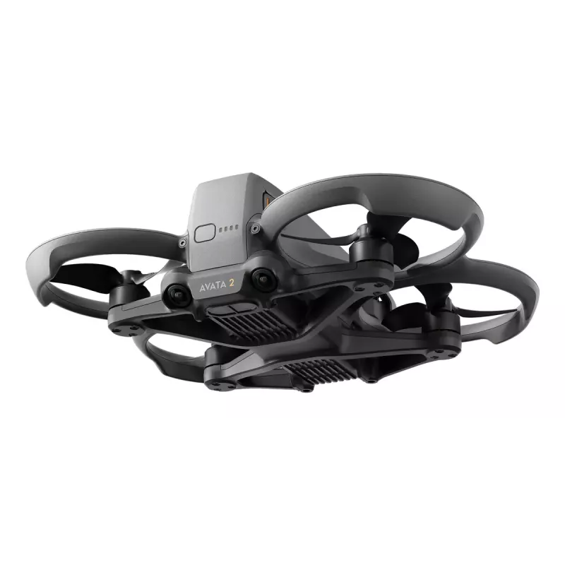 Dronas DJI Avata 2 Fly Smart Combo – 4 rotorių kvadrakopteris, 48 MP kamera, 3840×2160 vaizdo įrašas, 2150 mAh baterija, Wi‑Fi ir Bluetooth