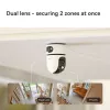 IP stebėjimo kamera IMOU Ranger Dual Pro 6MP – stalinė, 2304×1296, 3,6 mm, 8× skaitmeninis priartinimas, 91°×47° žiūrėjimo kampai