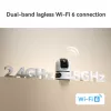 IP stebėjimo kamera IMOU Ranger Dual Pro 6MP – stalinė, 2304×1296, 3,6 mm, 8× skaitmeninis priartinimas, 91°×47° žiūrėjimo kampai