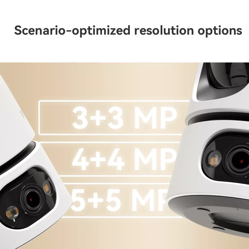 IP stebėjimo kamera IMOU Ranger Dual Pro 6MP – stalinė, 2304×1296, 3,6 mm, 8× skaitmeninis priartinimas, 91°×47° žiūrėjimo kampai