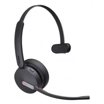Yealink BH70 Mono UC USB-A belaidė ausinė, 20–20000 Hz, biurui/skambučių centrui, 91 g, juoda