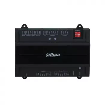 Durų valdiklis Dahia DHI-ASC2202B-S – 2 durų bazinis valdiklis, 12 V, 24 W, RJ-45/RS-485