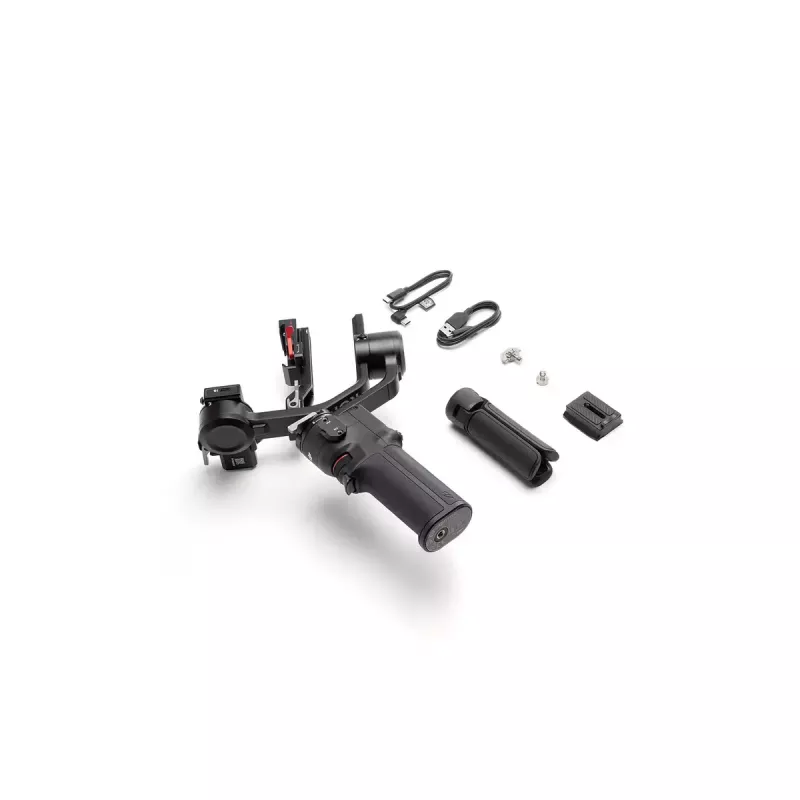 Rankinis kameros stabilizatorius DJI RS 3 Mini juodas, 2 kg keliamoji galia, 795 g svoris
