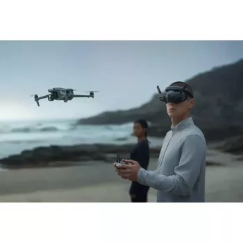 Dedikuotas galvos ekranas DJI Goggles 3 Micro-OLED 1920x1080, reguliuojamas IPD, 0,47 kg, pilka/juoda