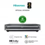 Projektorius Hisense PX3 itin trumpo fokusavimo 4K 2800 ANSI liumenų juodai pilkas